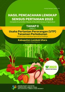 Hasil Pencacahan Lengkap Sensus Pertanian 2023 - Tahap II Usaha Pertanian Perorangan (UTP) Perkebunan Kabupaten Lombok Utara